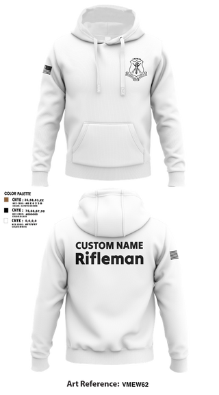 Hoodie, Pershing Rifles, Army, Teamtime, Team time, sublimation, custom sports apparel, team uniforms, spirit wear, spiritwear, sports uniforms, custom shirts, team store, custom team store, fundraiser sports, apparel fundraiser