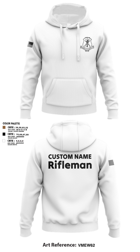 Hoodie, Pershing Rifles, Army, Teamtime, Team time, sublimation, custom sports apparel, team uniforms, spirit wear, spiritwear, sports uniforms, custom shirts, team store, custom team store, fundraiser sports, apparel fundraiser