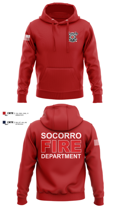Socorro fire department  Hoodie - 2
