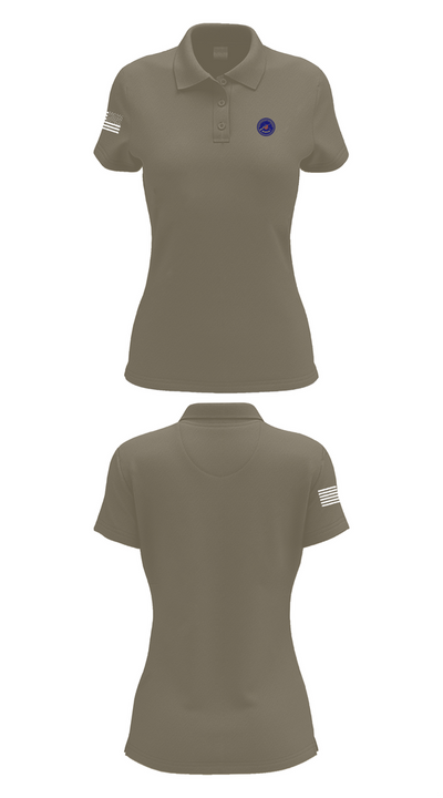 Battlefront Outdoors 9181915 Women's Short Sleeve Performance Polo  - 75