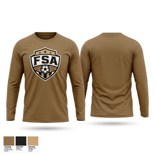 Long Sleeve Performance Shirt, FRONTERA SOCCER ACADEMY, Men's Soccer, Teamtime, Team time, sublimation, custom sports apparel, team uniforms, spirit wear, spiritwear, sports uniforms, custom shirts, team store, custom team store, fundraiser sports, apparel fundraiser