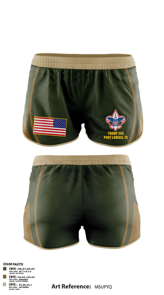 Ranger Panties, Scouts BSA, Spirit Store, Teamtime, Team time, sublimation, custom sports apparel, team uniforms, spirit wear, spiritwear, sports uniforms, custom shirts, team store, custom team store, fundraiser sports, apparel fundraiser