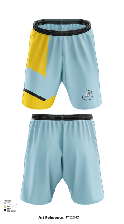 Beddingfield High School Music 66637733 Athletic Shorts With Pockets - 12