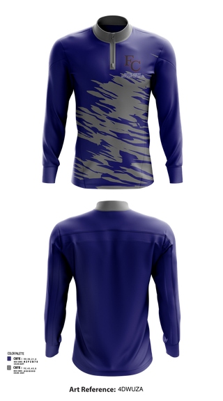Quarter Zip Jacket, Franklin County High School Basketball, Men's Basketball, Teamtime, Team time, sublimation, custom sports apparel, team uniforms, spirit wear, spiritwear, sports uniforms, custom shirts, team store, custom team store, fundraiser sports, apparel fundraiser