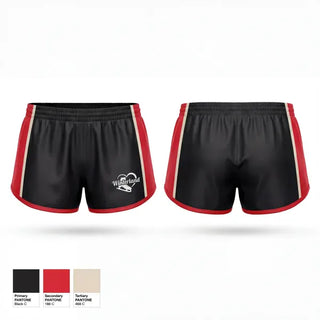 Womens Shorts, Winterland Kiss and Cry Crew, Ice Hockey, Teamtime, Team time, sublimation, custom sports apparel, team uniforms, spirit wear, spiritwear, sports uniforms, custom shirts, team store, custom team store, fundraiser sports, apparel fundraiser