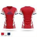 Lady Patriots 72147941 Women's Short Sleeve V-neck Shirt - 1