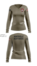 HFR Heavy Rescue 85328610 Women's Long Sleeve V-neck Shirt - 61