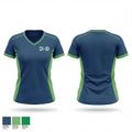 DHD 87380054 Women's Short Sleeve V-neck Shirt - 1