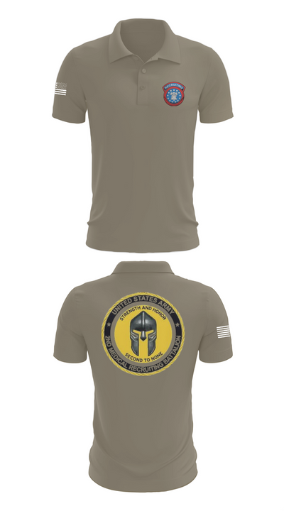 USAREC 88985751 Short Sleeve Performance Polo - 67
