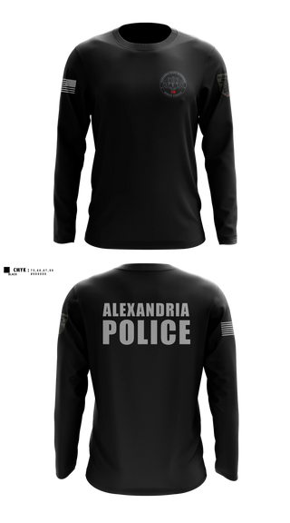 Long Sleeve Performance Shirt, Alexandria Police Department Special Operations, Police, Teamtime, Team time, sublimation, custom sports apparel, team uniforms, spirit wear, spiritwear, sports uniforms, custom shirts, team store, custom team store, fundraiser sports, apparel fundraiser