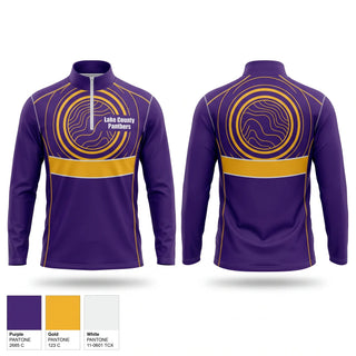 Quarter Zip Jacket, Lake County Panthers, Women's Volleyball, Teamtime, Team time, sublimation, custom sports apparel, team uniforms, spirit wear, spiritwear, sports uniforms, custom shirts, team store, custom team store, fundraiser sports, apparel fundraiser