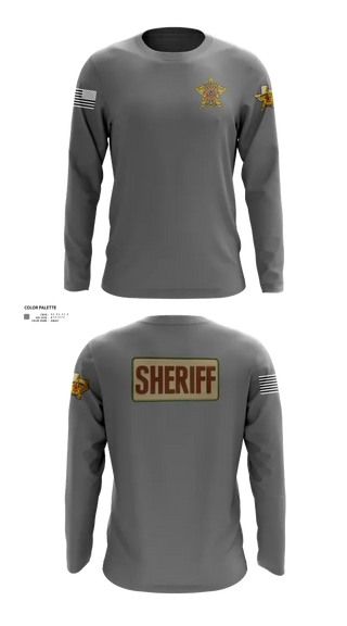 Long Sleeve Performance Shirt, Hudspeth county sheriff office, , Teamtime, Team time, sublimation, custom sports apparel, team uniforms, spirit wear, spiritwear, sports uniforms, custom shirts, team store, custom team store, fundraiser sports, apparel fundraiser