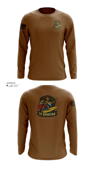 Long Sleeve Performance Shirt, Task Force Spartan, , Teamtime, Team time, sublimation, custom sports apparel, team uniforms, spirit wear, spiritwear, sports uniforms, custom shirts, team store, custom team store, fundraiser sports, apparel fundraiser