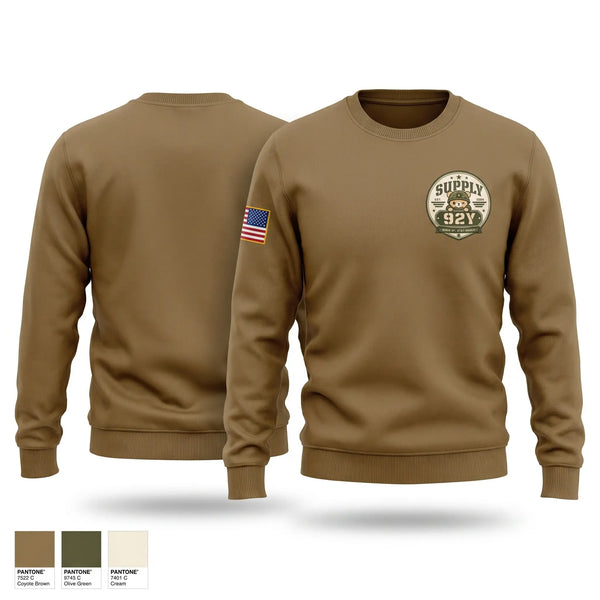 Crew Neck Sweatshirt, 71ST CBRN SUPPLY, Army, Teamtime, Team time, sublimation, custom sports apparel, team uniforms, spirit wear, spiritwear, sports uniforms, custom shirts, team store, custom team store, fundraiser sports, apparel fundraiser
