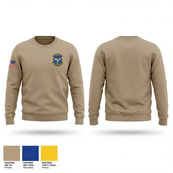 Crew Neck Sweatshirt, Academy Cadet Squadron, Air Force, Teamtime, Team time, sublimation, custom sports apparel, team uniforms, spirit wear, spiritwear, sports uniforms, custom shirts, team store, custom team store, fundraiser sports, apparel fundraiser
