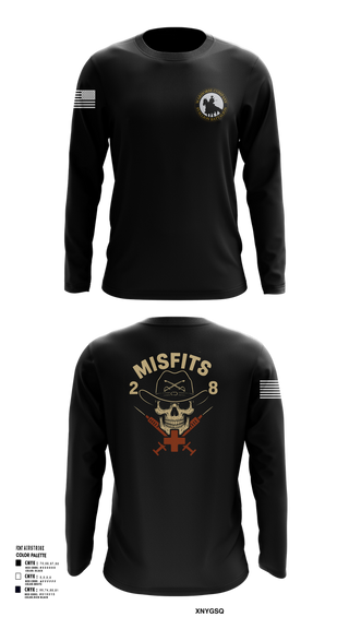 Long Sleeve Performance Shirt, 2-8 Cav, HHC, Medic Platoon, , Teamtime, Team time, sublimation, custom sports apparel, team uniforms, spirit wear, spiritwear, sports uniforms, custom shirts, team store, custom team store, fundraiser sports, apparel fundraiser