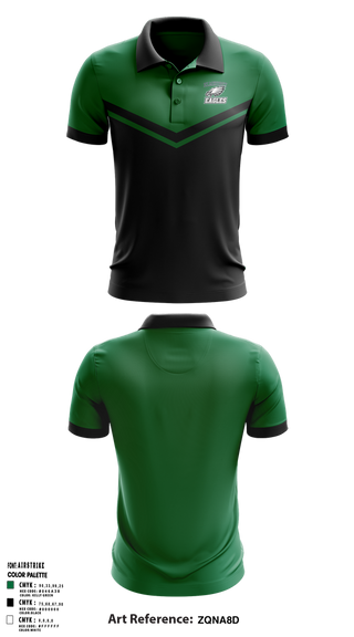 Short Sleeve Performance Polo, Elmhurst Eagles, , Teamtime, Team time, sublimation, custom sports apparel, team uniforms, spirit wear, spiritwear, sports uniforms, custom shirts, team store, custom team store, fundraiser sports, apparel fundraiser