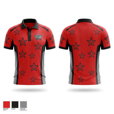 Space Coast Stars Short Sleeve Performance Polo - 1