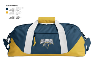 Duffle Bag, Godwin Heights Wolverines, Men's Basketball, Teamtime, Team time, sublimation, custom sports apparel, team uniforms, spirit wear, spiritwear, sports uniforms, custom shirts, team store, custom team store, fundraiser sports, apparel fundraiser
