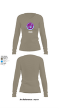 USMOG 65011829 Women's Long Sleeve V-neck Shirt - 62