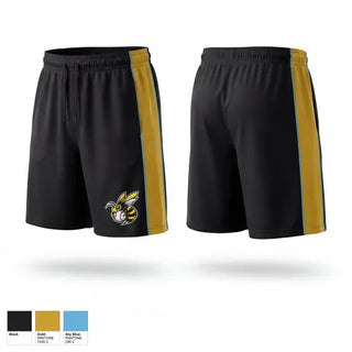 Athletic Shorts With Pockets, HORNETS, Baseball, Teamtime, Team time, sublimation, custom sports apparel, team uniforms, spirit wear, spiritwear, sports uniforms, custom shirts, team store, custom team store, fundraiser sports, apparel fundraiser