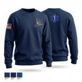 Hawk Springs Fire and Rescue 89849789 Crew Neck Sweatshirt - 1
