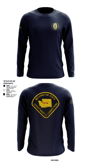 Long Sleeve Performance Shirt, Monroe Correctional Complex, Police, Teamtime, Team time, sublimation, custom sports apparel, team uniforms, spirit wear, spiritwear, sports uniforms, custom shirts, team store, custom team store, fundraiser sports, apparel fundraiser