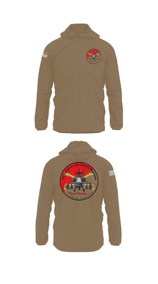Windbreaker, 7th Squadron, Sixth Cavalry Regiment, , Teamtime, Team time, sublimation, custom sports apparel, team uniforms, spirit wear, spiritwear, sports uniforms, custom shirts, team store, custom team store, fundraiser sports, apparel fundraiser
