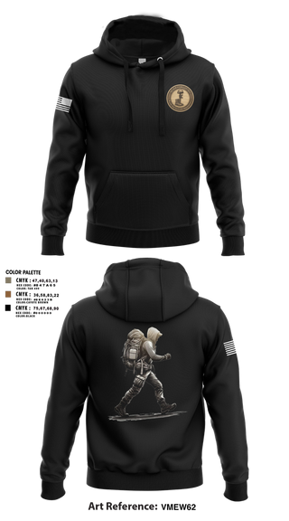 Hoodie, 7th Group, Army, Teamtime, Team time, sublimation, custom sports apparel, team uniforms, spirit wear, spiritwear, sports uniforms, custom shirts, team store, custom team store, fundraiser sports, apparel fundraiser