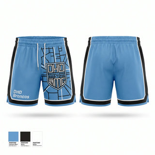 Athletic Shorts With Pockets, DHD Broncos, Baseball, Teamtime, Team time, sublimation, custom sports apparel, team uniforms, spirit wear, spiritwear, sports uniforms, custom shirts, team store, custom team store, fundraiser sports, apparel fundraiser