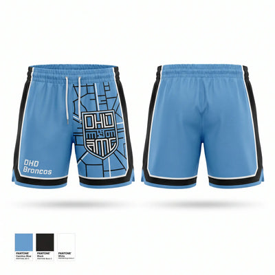DHD Broncos Athletic Shorts With Pockets - 1
