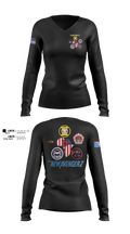 IO J39 Women's Long Sleeve V-neck Shirt - 15