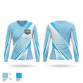 ETX Diamonds Elite 28765199 Women's Long Sleeve V-neck Shirt - 1