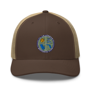 Florida Crackers Softball Club Retro Trucker Hat | Yupoong 6606