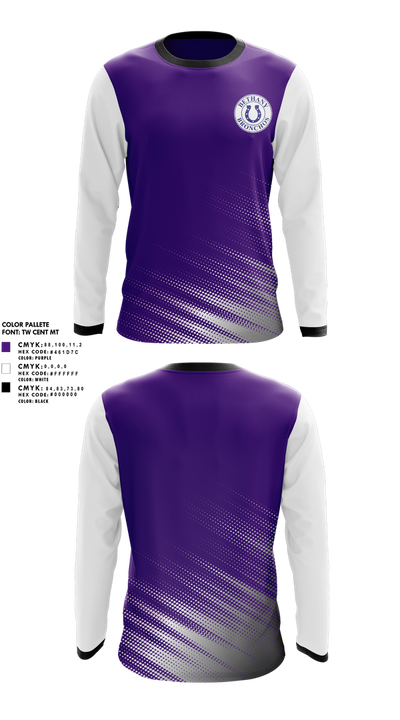 Bethany High School Swimming 75861171 Long Sleeve Performance Shirt 2