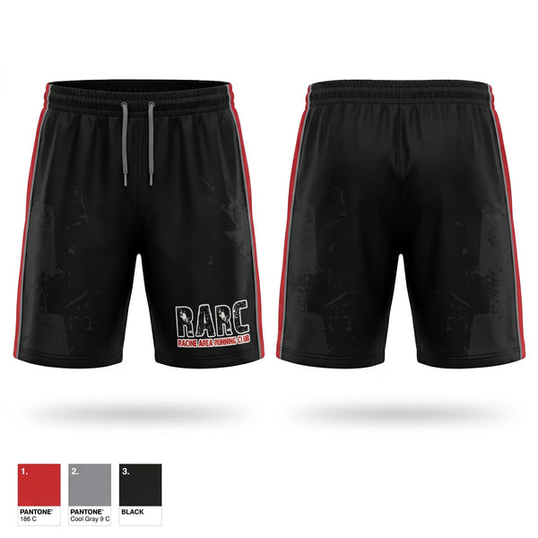 Athletic Shorts With Pockets, Racine Area Running Club, Spirit Store, Teamtime, Team time, sublimation, custom sports apparel, team uniforms, spirit wear, spiritwear, sports uniforms, custom shirts, team store, custom team store, fundraiser sports, apparel fundraiser