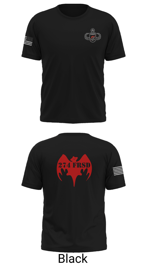 Short Sleeve Performance Shirt, 274th FRSD (Airborne), Army, Teamtime, Team time, sublimation, custom sports apparel, team uniforms, spirit wear, spiritwear, sports uniforms, custom shirts, team store, custom team store, fundraiser sports, apparel fundraiser