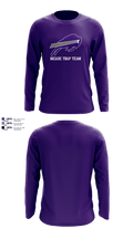 Meade High School Trap Team 7017681 Long Sleeve Performance Shirt 4