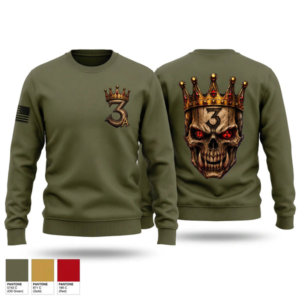 Crew Neck Sweatshirt, Alpha 3rd, Marines, Teamtime, Team time, sublimation, custom sports apparel, team uniforms, spirit wear, spiritwear, sports uniforms, custom shirts, team store, custom team store, fundraiser sports, apparel fundraiser