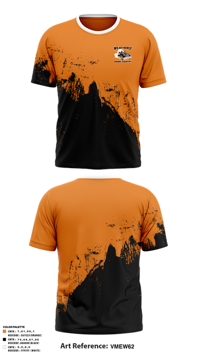 Weatherly Wreckers Cross Country 59450134 Short Sleeve Performance Shirt - 1