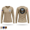 Sublette County Sheriff's Office Drone Unit 66416920 Women's Long Sleeve V-neck Shirt - 1