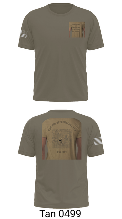 Jefferson City 36022409 Old School Cotton Feel Shirt - 67