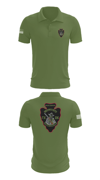 Short Sleeve Performance Polo, B CO 1-114TH AVN S&S, Army, Teamtime, Team time, sublimation, custom sports apparel, team uniforms, spirit wear, spiritwear, sports uniforms, custom shirts, team store, custom team store, fundraiser sports, apparel fundraiser
