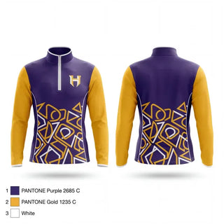 Quarter Zip Jacket, Hampton Hornets, Softball, Teamtime, Team time, sublimation, custom sports apparel, team uniforms, spirit wear, spiritwear, sports uniforms, custom shirts, team store, custom team store, fundraiser sports, apparel fundraiser