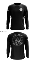 C CO 1-222 AVN REGT Long Sleeve Performance Shirt - 102