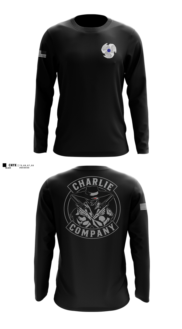 Long Sleeve Performance Shirt, C CO 1-222 AVN REGT, Army, Teamtime, Team time, sublimation, custom sports apparel, team uniforms, spirit wear, spiritwear, sports uniforms, custom shirts, team store, custom team store, fundraiser sports, apparel fundraiser