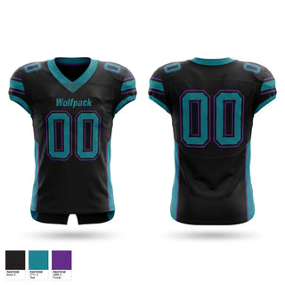 Football Jersey, Wolfpack, , Teamtime, Team time, sublimation, custom sports apparel, team uniforms, spirit wear, spiritwear, sports uniforms, custom shirts, team store, custom team store, fundraiser sports, apparel fundraiser