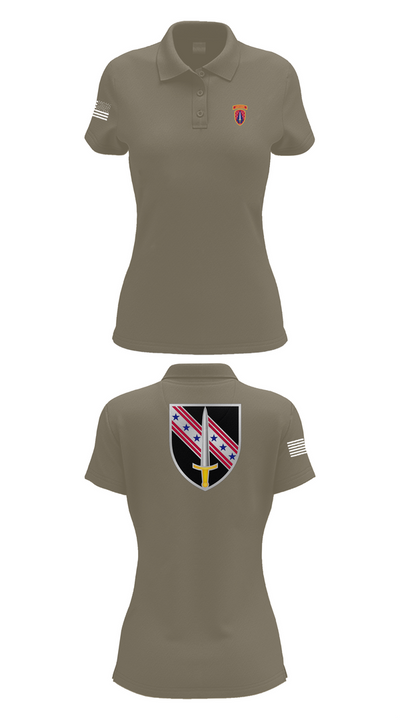 6/54th SFAB 47139955 Women's Short Sleeve Performance Polo  - 71