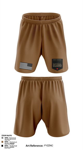 Athletic Shorts With Pockets, WV ARNG Med Det, , Teamtime, Team time, sublimation, custom sports apparel, team uniforms, spirit wear, spiritwear, sports uniforms, custom shirts, team store, custom team store, fundraiser sports, apparel fundraiser