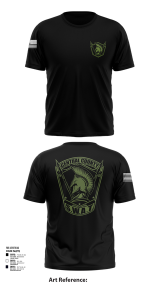 Short Sleeve Performance Shirt, Central County SWAT, , Teamtime, Team time, sublimation, custom sports apparel, team uniforms, spirit wear, spiritwear, sports uniforms, custom shirts, team store, custom team store, fundraiser sports, apparel fundraiser